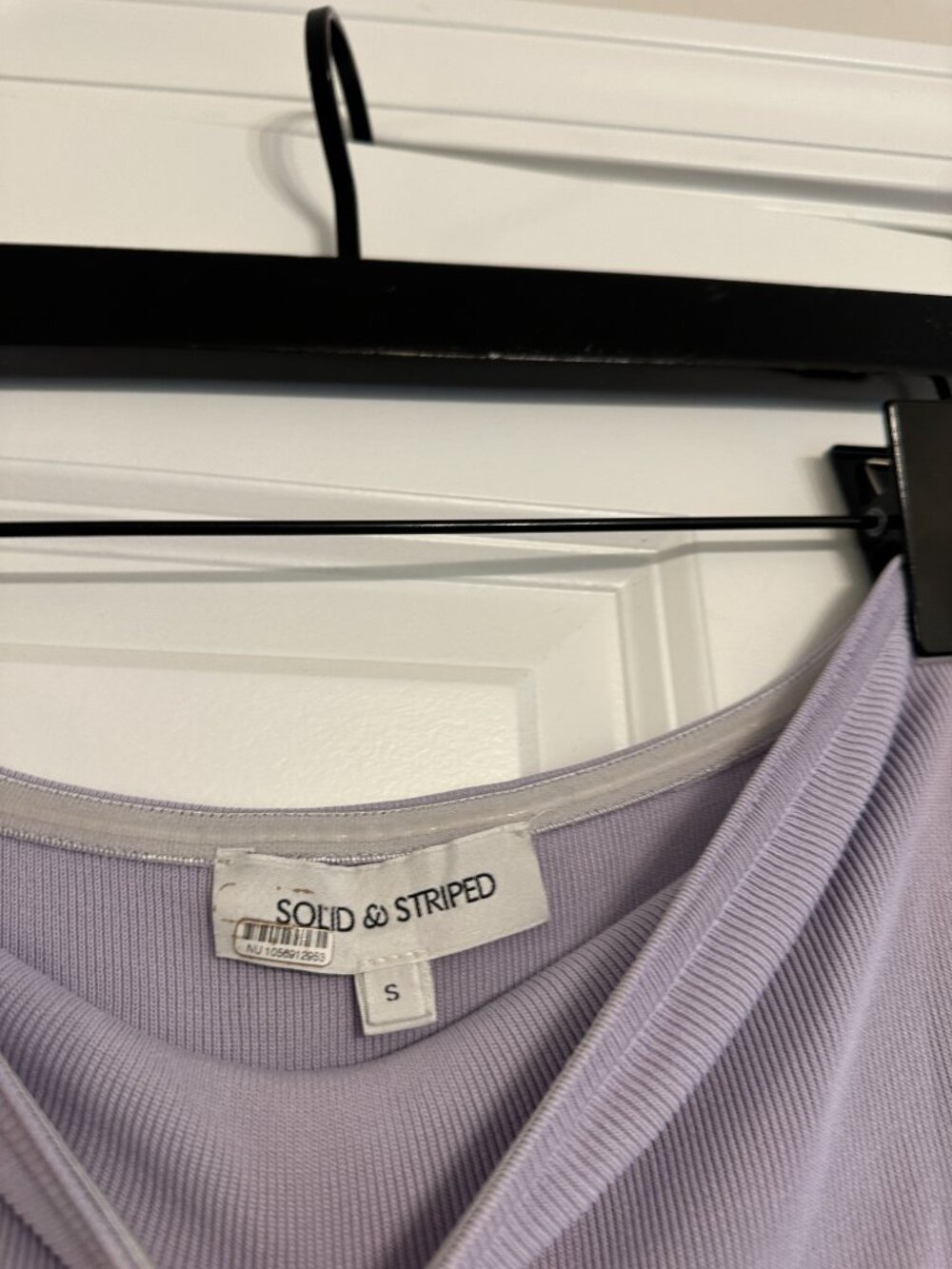 SOLID & STRIPED The Strapless Soglio Dress in Lilac Pastel Size Small - Picture 6 of 8